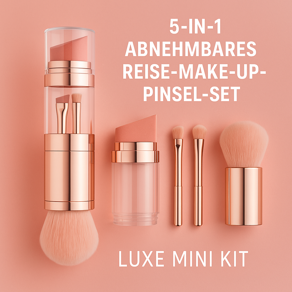 LUXE - MiniKit - 5 in 1 Make- Up - Pinselset ✨