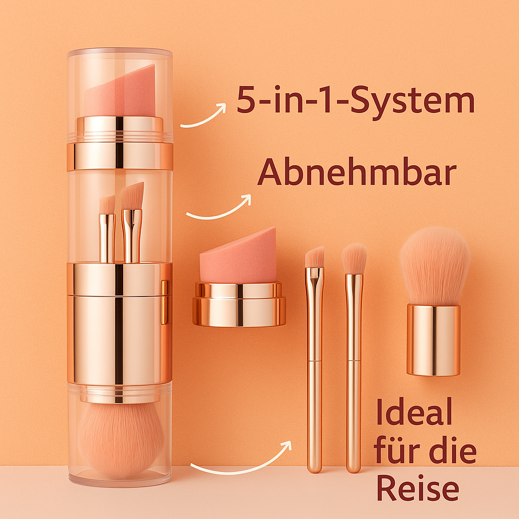 LUXE - MiniKit - 5 in 1 Make- Up - Pinselset ✨