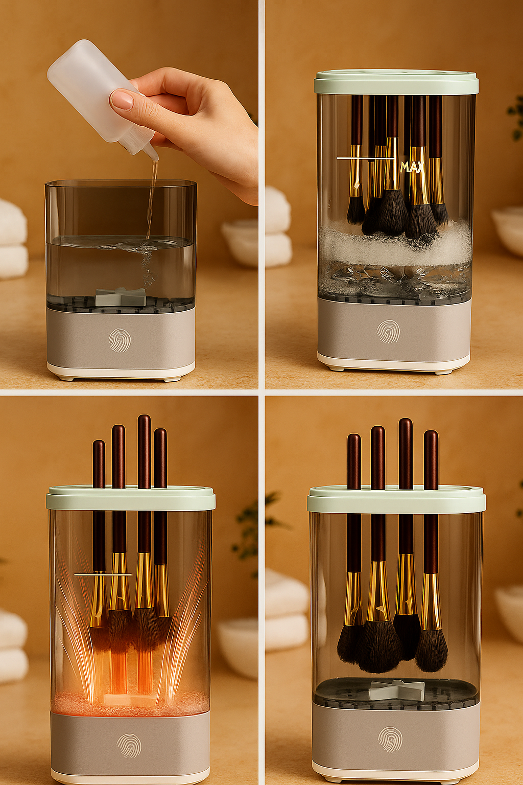 BrushMaster – Der ultimative Make-up Pinselreiniger ✨