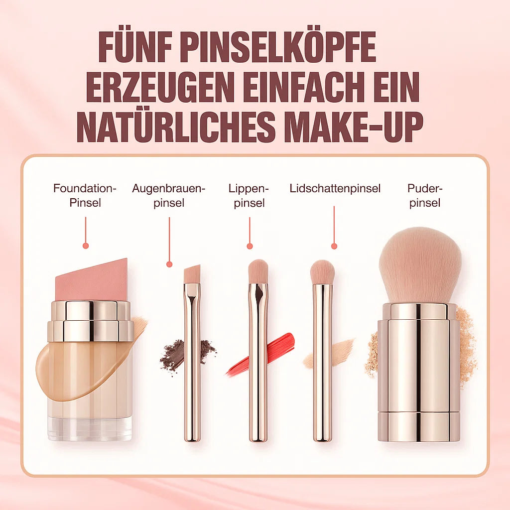 LUXE - MiniKit - 5 in 1 Make- Up - Pinselset ✨